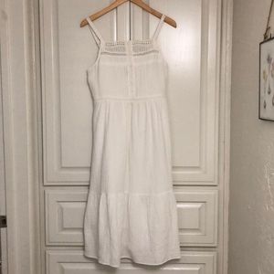 White Midi Dress